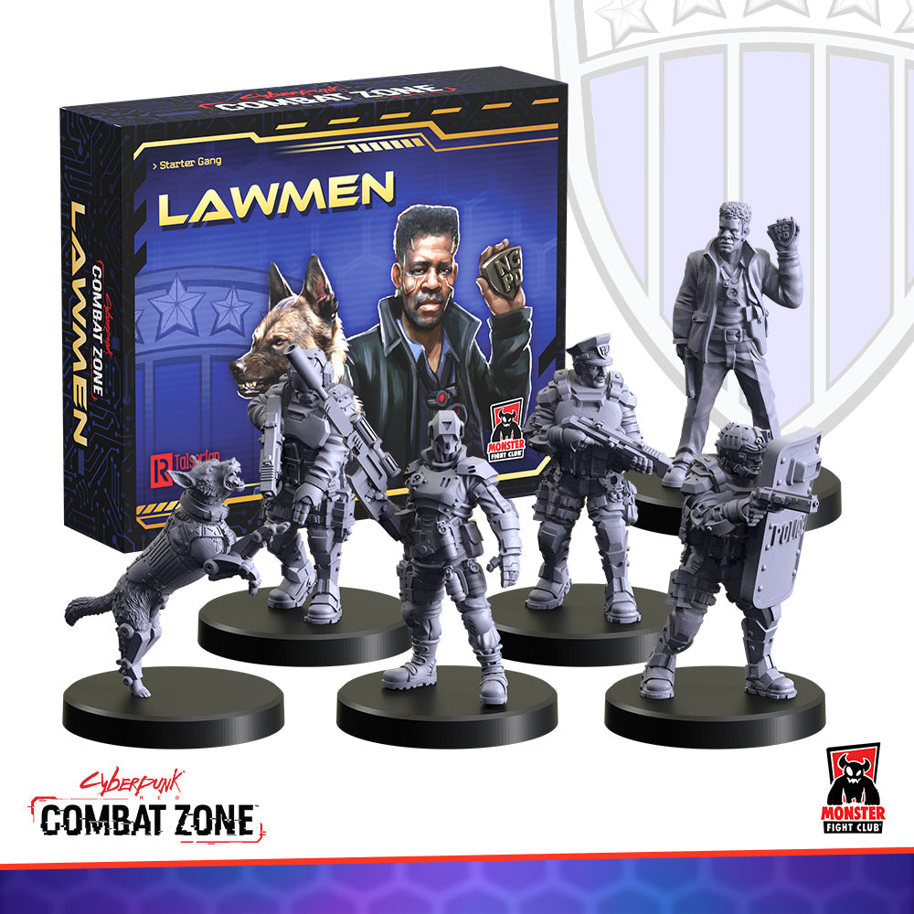 Cyberpunk Red Combat Zone: Lawmen Starter Gang (ONLINE ORDER ONLY)