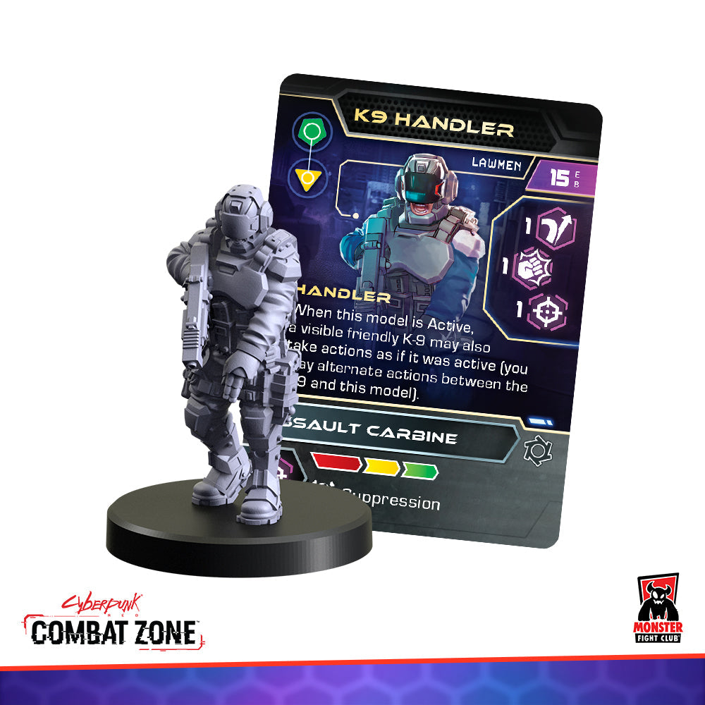 Cyberpunk Red Combat Zone: Lawmen Starter Gang (ONLINE ORDER ONLY)