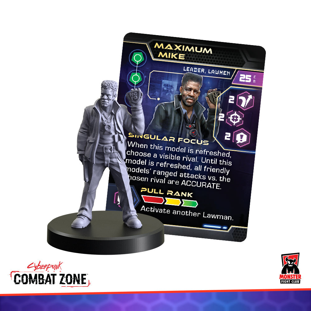 Cyberpunk Red Combat Zone: Lawmen Starter Gang (ONLINE ORDER ONLY)