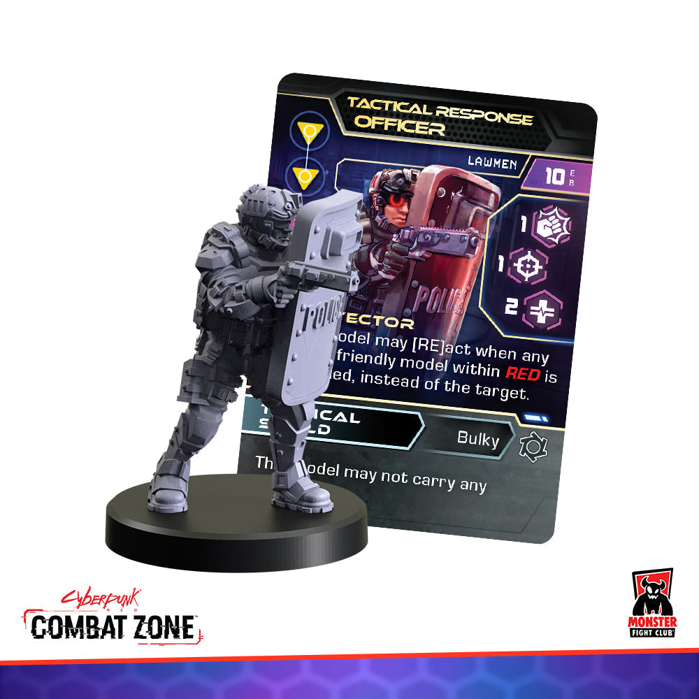 Cyberpunk Red Combat Zone: Lawmen Starter Gang (ONLINE ORDER ONLY)
