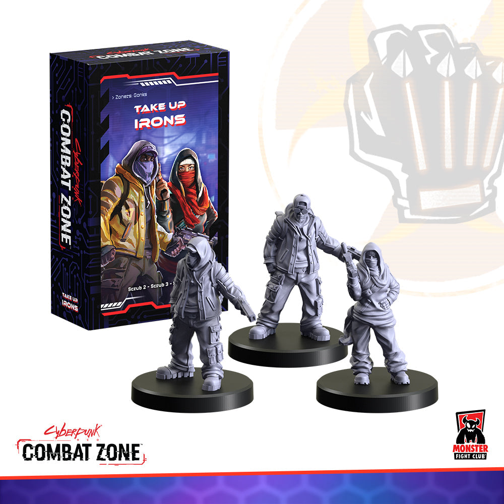 Cyberpunk Red Combat Zone:  Take Up Irons (Zoner Gonks) (ONLINE ORDER ONLY)