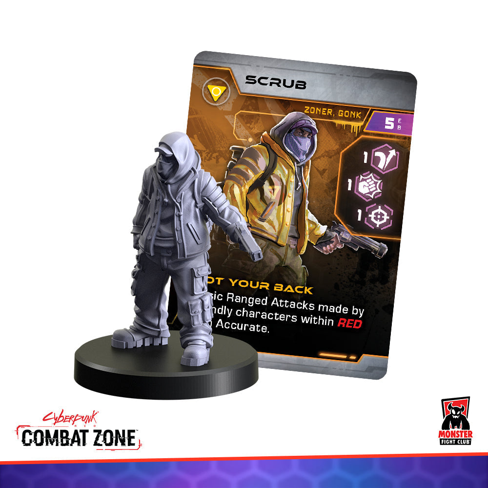 Cyberpunk Red Combat Zone:  Take Up Irons (Zoner Gonks) (ONLINE ORDER ONLY)