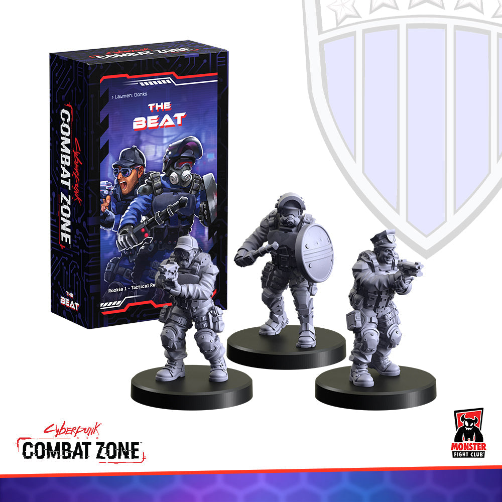 Cyberpunk Red Combat Zone: The Beat (Lawmen Gonks) (ONLINE ORDER ONLY)