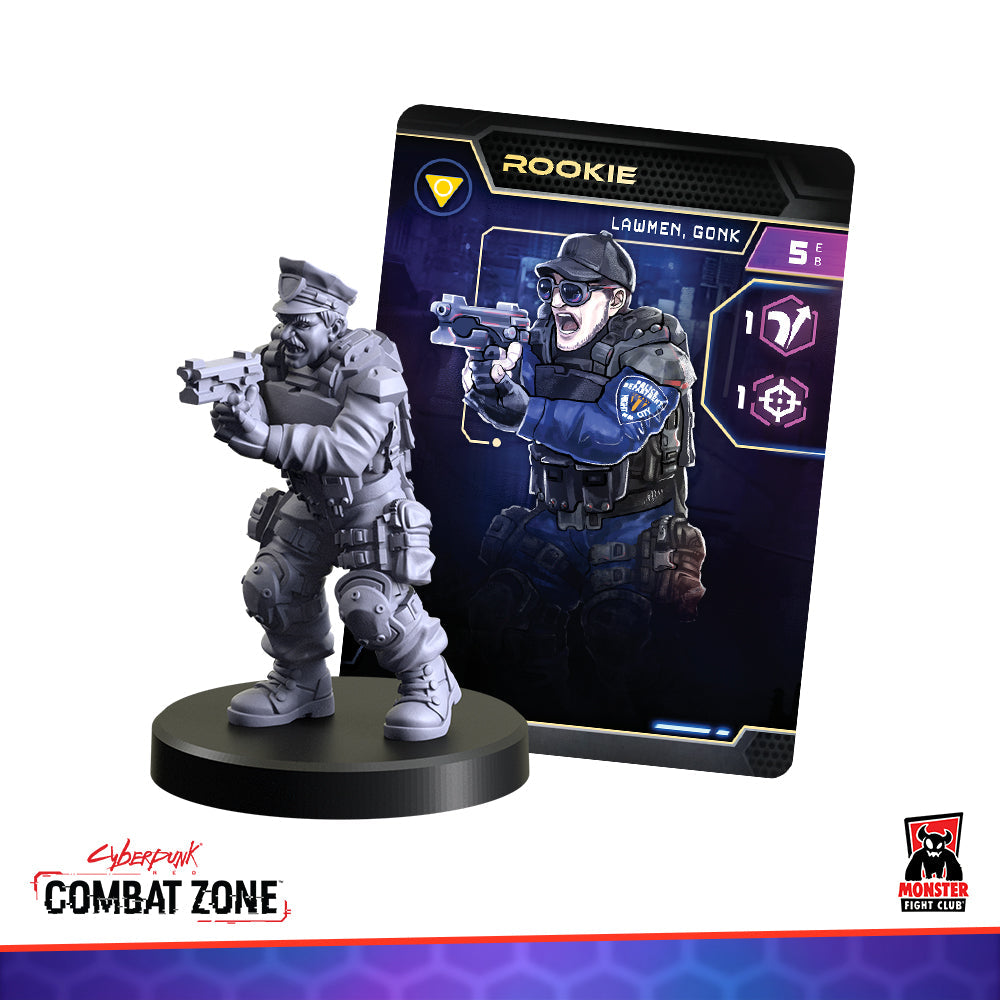 Cyberpunk Red Combat Zone: The Beat (Lawmen Gonks) (ONLINE ORDER ONLY)
