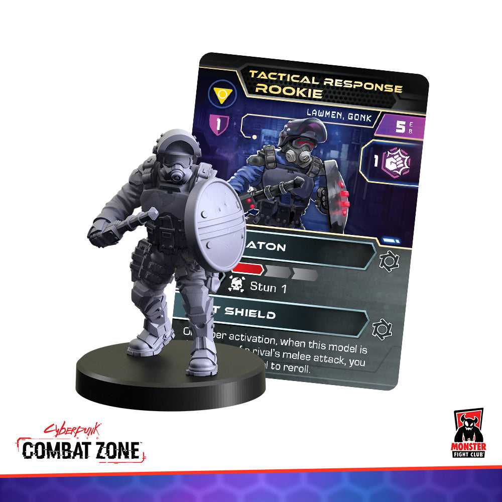 Cyberpunk Red Combat Zone: The Beat (Lawmen Gonks) (ONLINE ORDER ONLY)