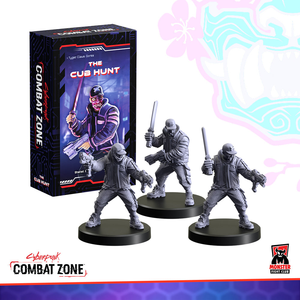 Cyberpunk Red Combat Zone: The Cub Hunt (Tyger Claws Gonks) (ONLINE ORDER ONLY)