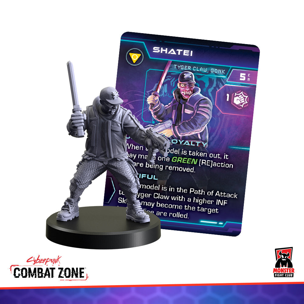 Cyberpunk Red Combat Zone: The Cub Hunt (Tyger Claws Gonks) (ONLINE ORDER ONLY)