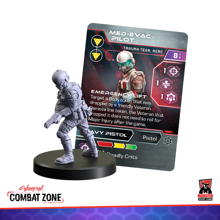 Cyberpunk Red Combat Zone: Trauma Team (Mercs) (ONLINE ORDER ONLY)