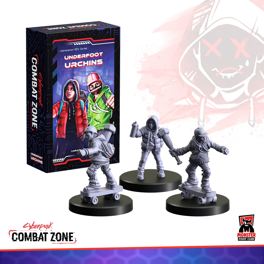 Cyberpunk Red Combat Zone: Underfoot Urchins (Gen RED Gonks) (ONLINE ORDER ONLY)