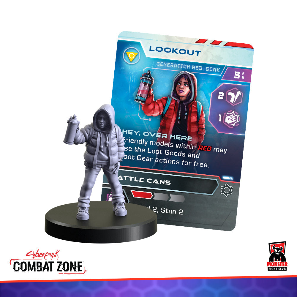 Cyberpunk Red Combat Zone: Underfoot Urchins (Gen RED Gonks) (ONLINE ORDER ONLY)