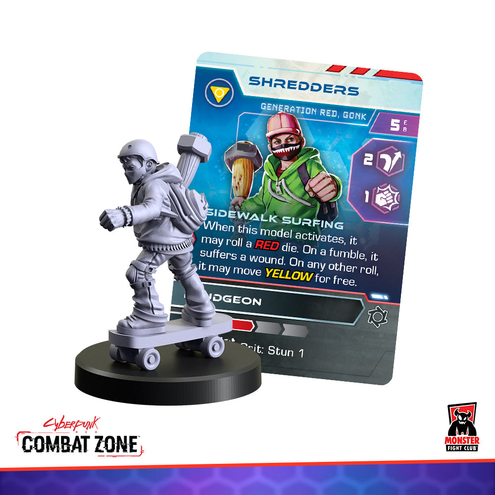 Cyberpunk Red Combat Zone: Underfoot Urchins (Gen RED Gonks) (ONLINE ORDER ONLY)