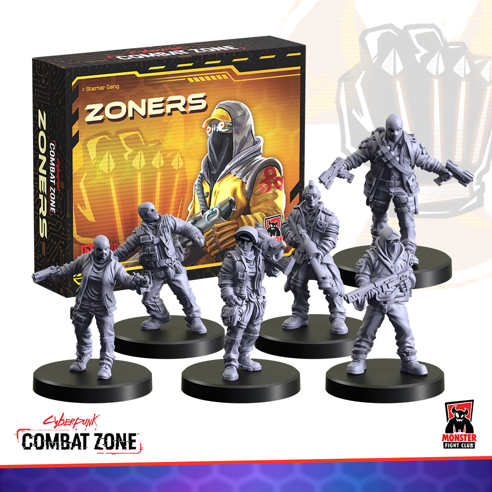 Cyberpunk Red Combat Zone: Zoners Starter Gang (ONLINE ORDER ONLY)