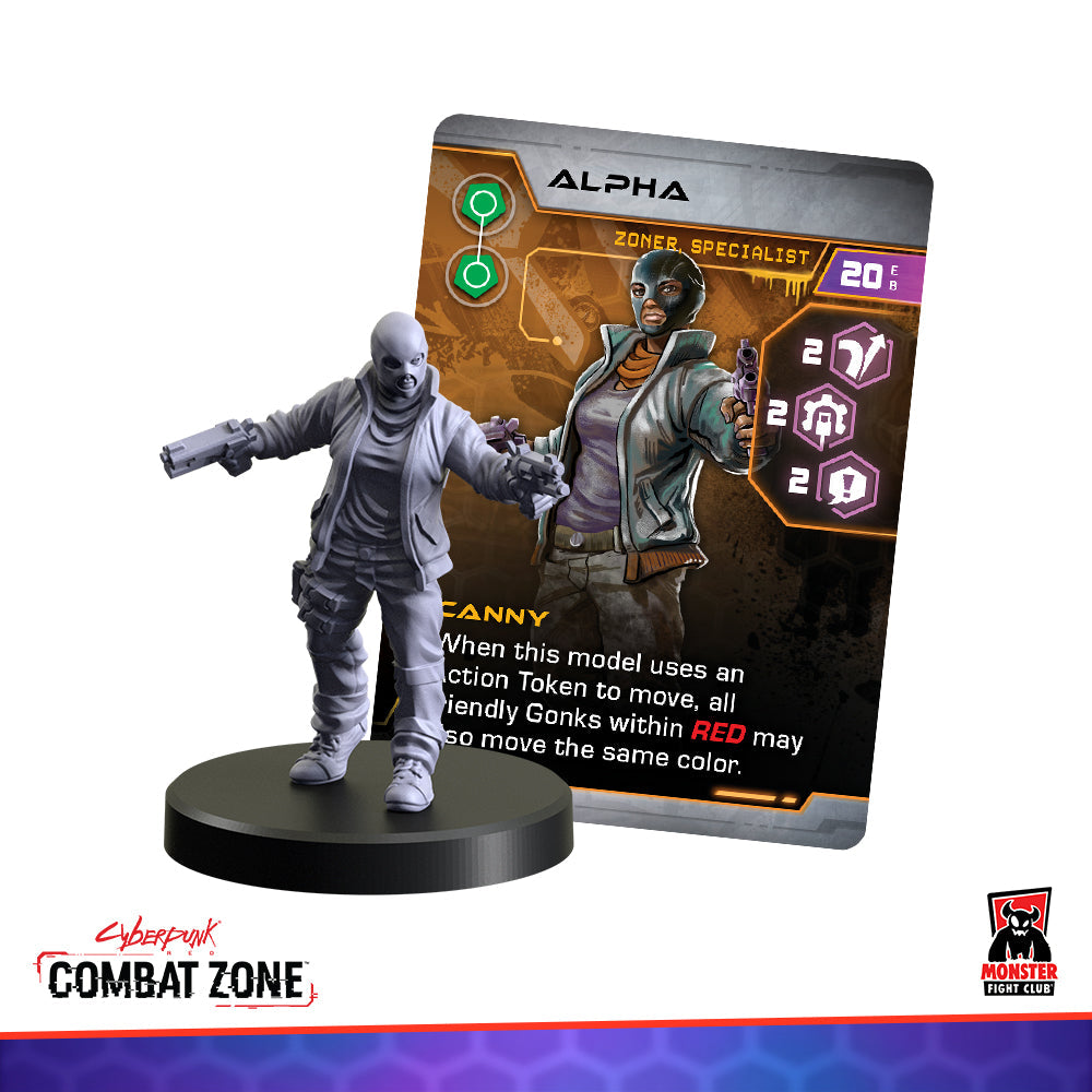 Cyberpunk Red Combat Zone: Zoners Starter Gang (ONLINE ORDER ONLY)