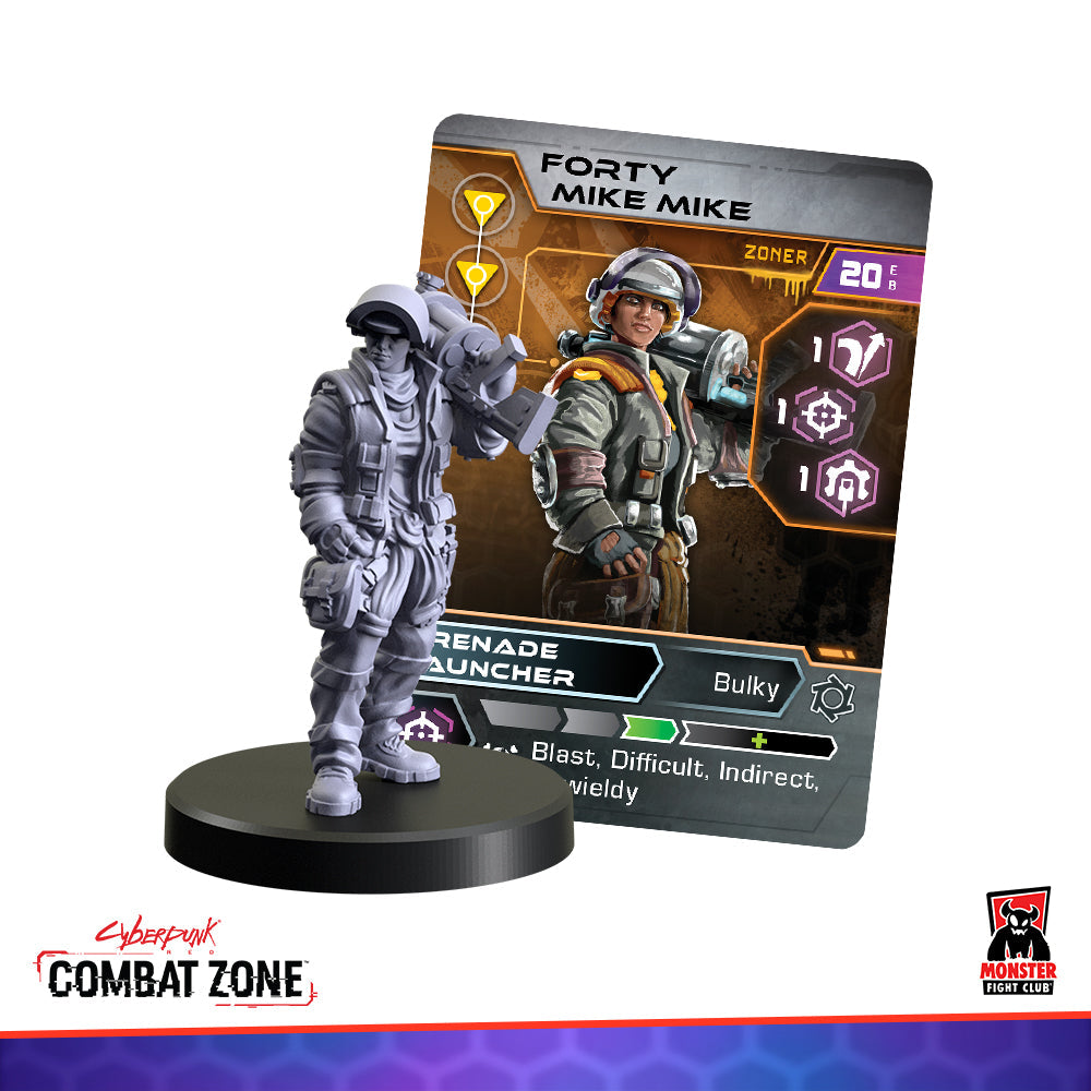 Cyberpunk Red Combat Zone: Zoners Starter Gang (ONLINE ORDER ONLY)