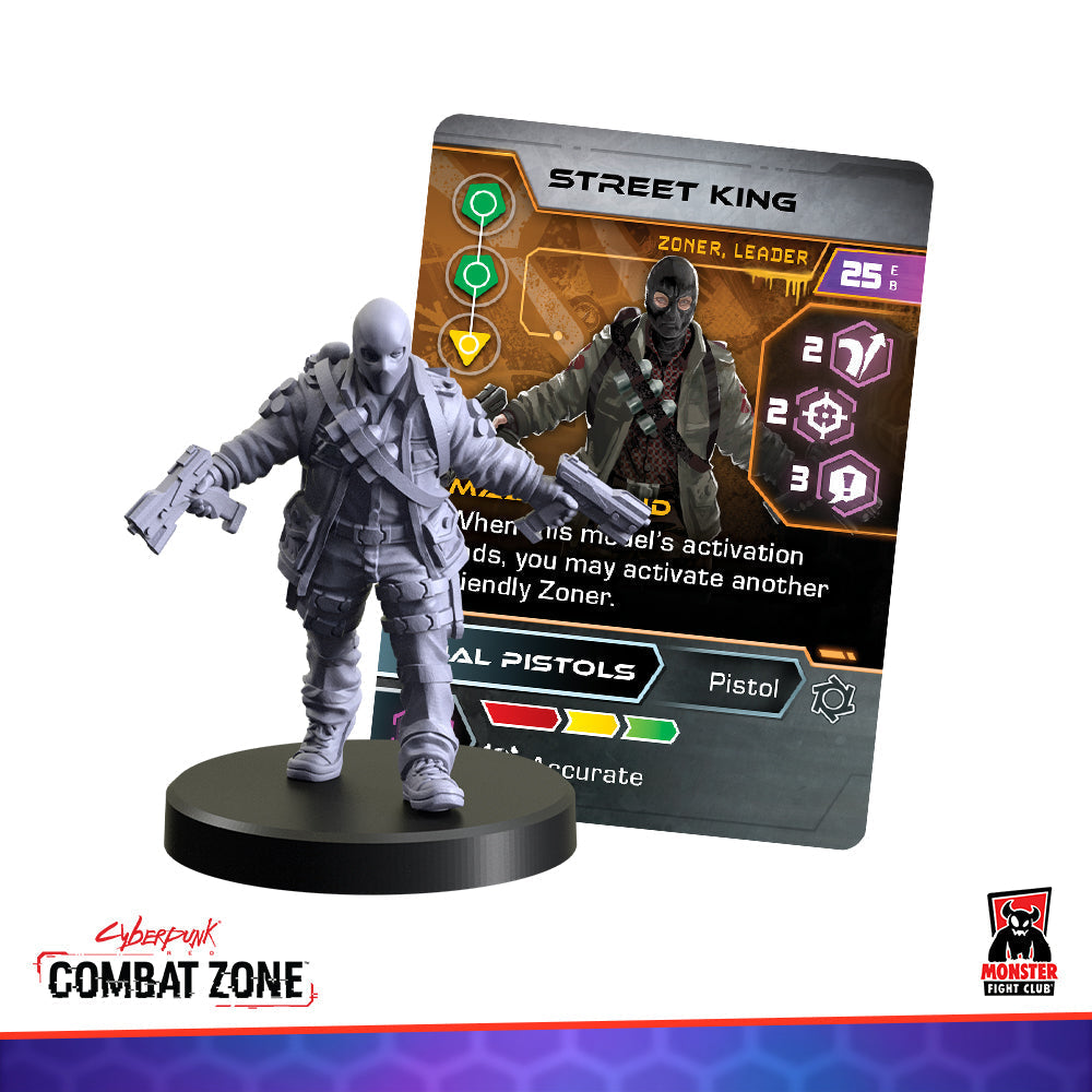 Cyberpunk Red Combat Zone: Zoners Starter Gang (ONLINE ORDER ONLY)