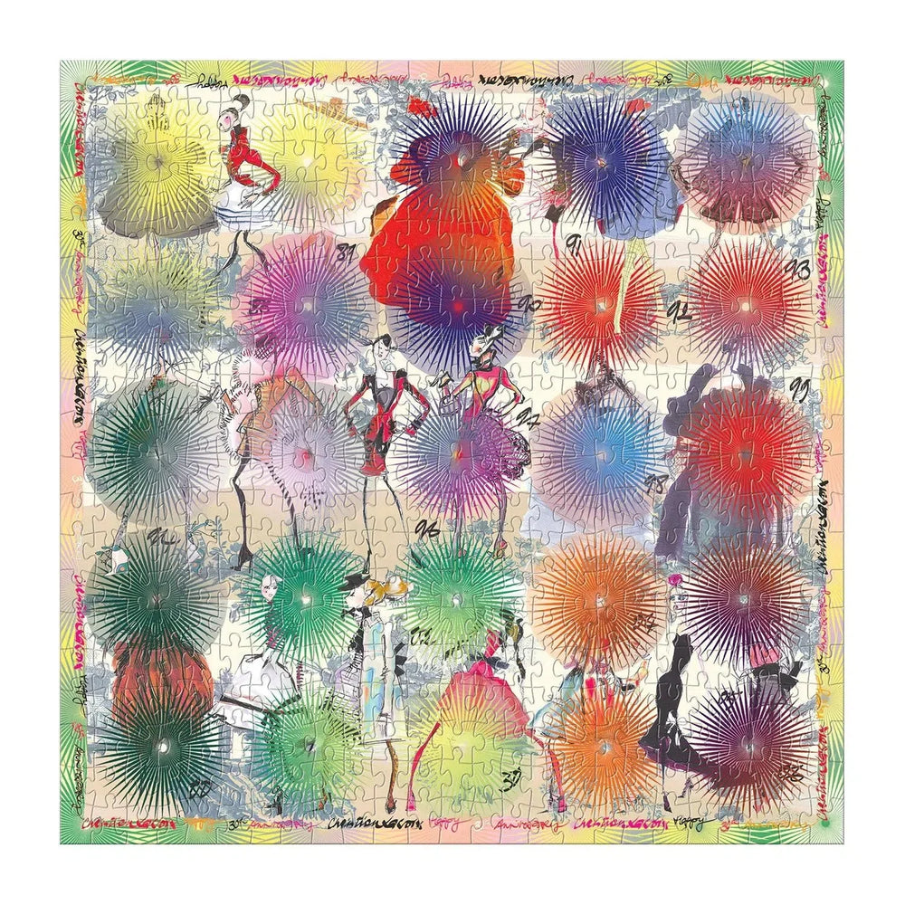 C. Lacroix Heritage Photocall 500 Piece Double Sided Jigsaw Puzzle Galison (ONLINE ORDER ONLY)
