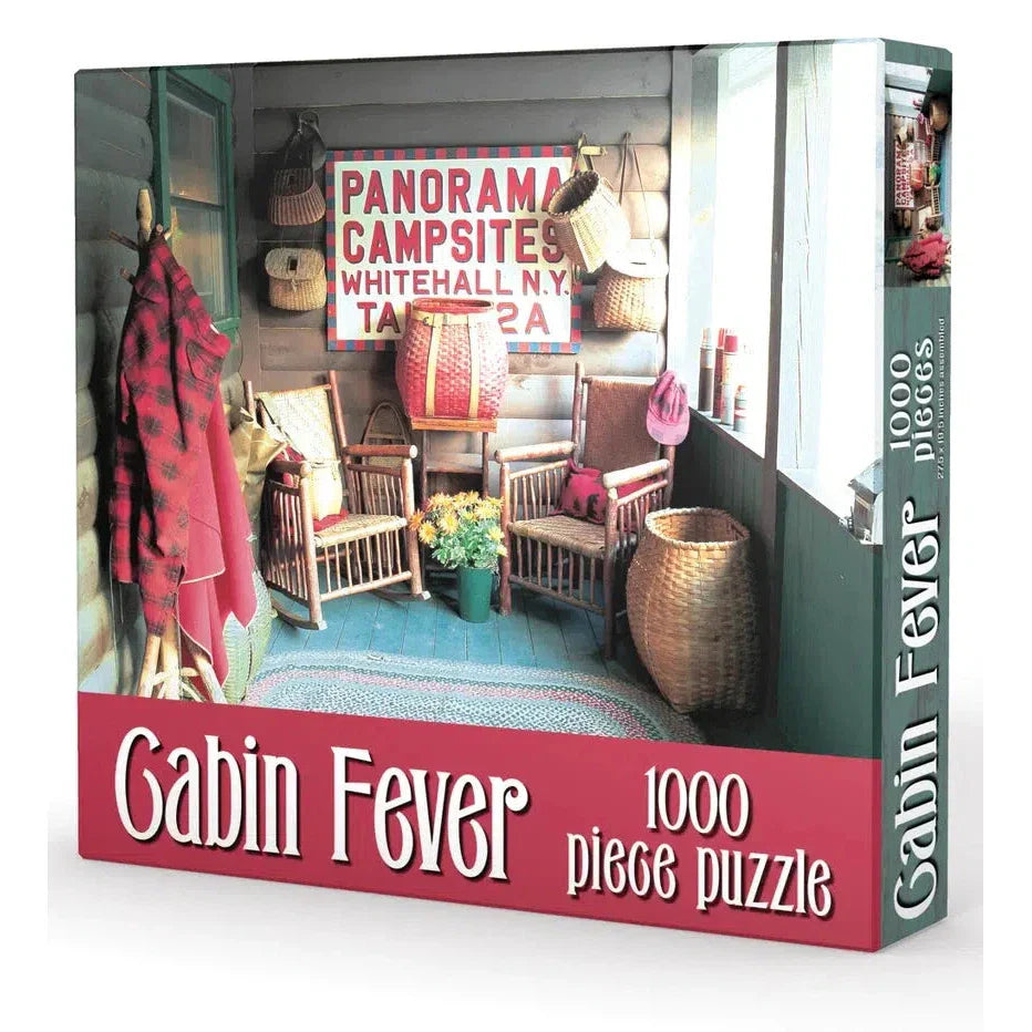 Cabin Fever 1000 Piece Jigsaw Puzzle Gibbs Smith (ONLINE ORDER ONLY)