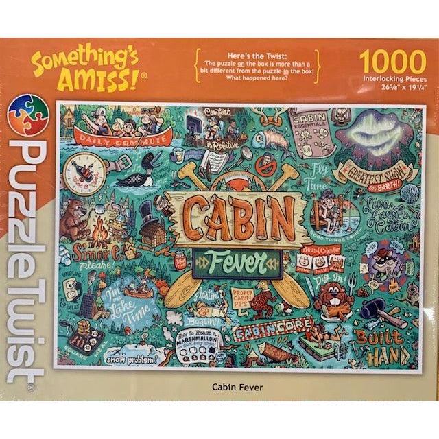 Cabin Fever "Something's Amiss!" 1000 Piece Jigsaw Puzzle PuzzleTwist (ONLINE ORDER ONLY)