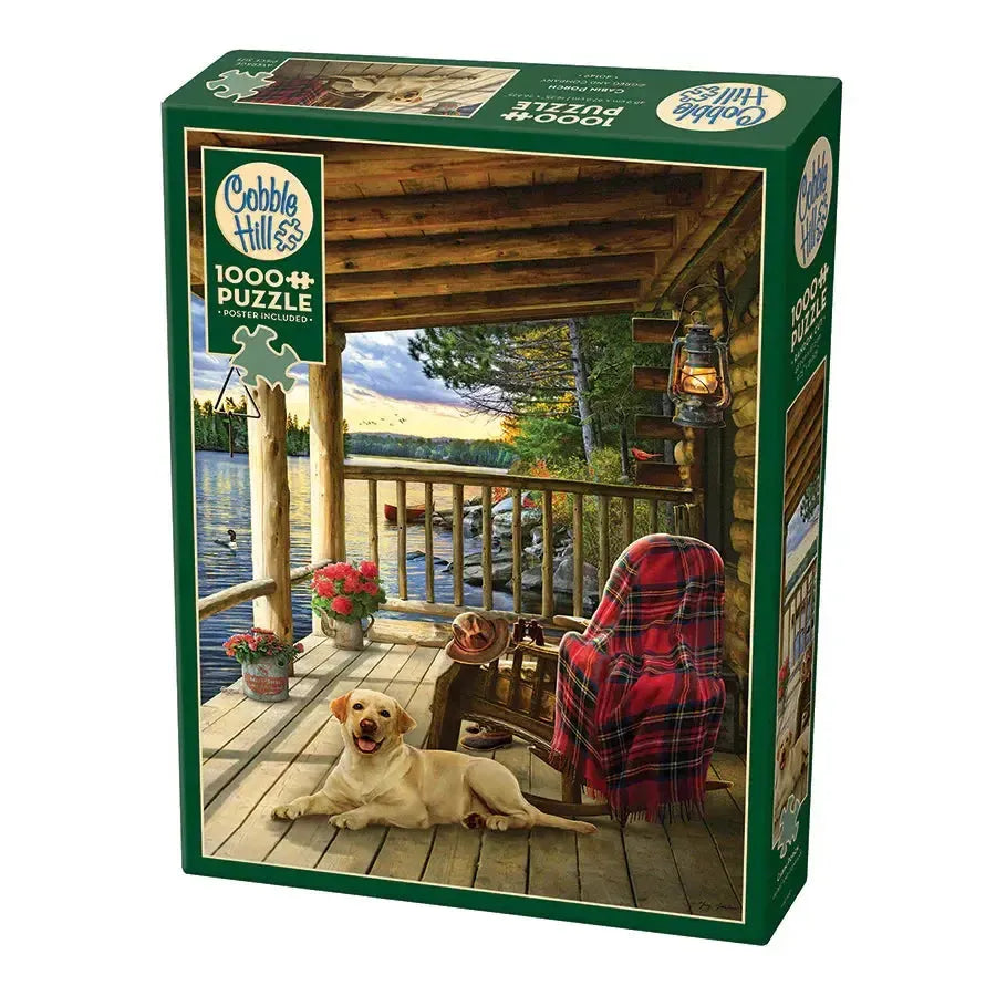 Cabin Porch 1000 Piece Jigsaw Puzzle Cobble Hill (ONLINE ORDER ONLY)