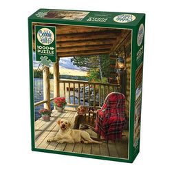 Cabin Porch 1000 Piece Jigsaw Puzzle Cobble Hill (ONLINE ORDER ONLY)