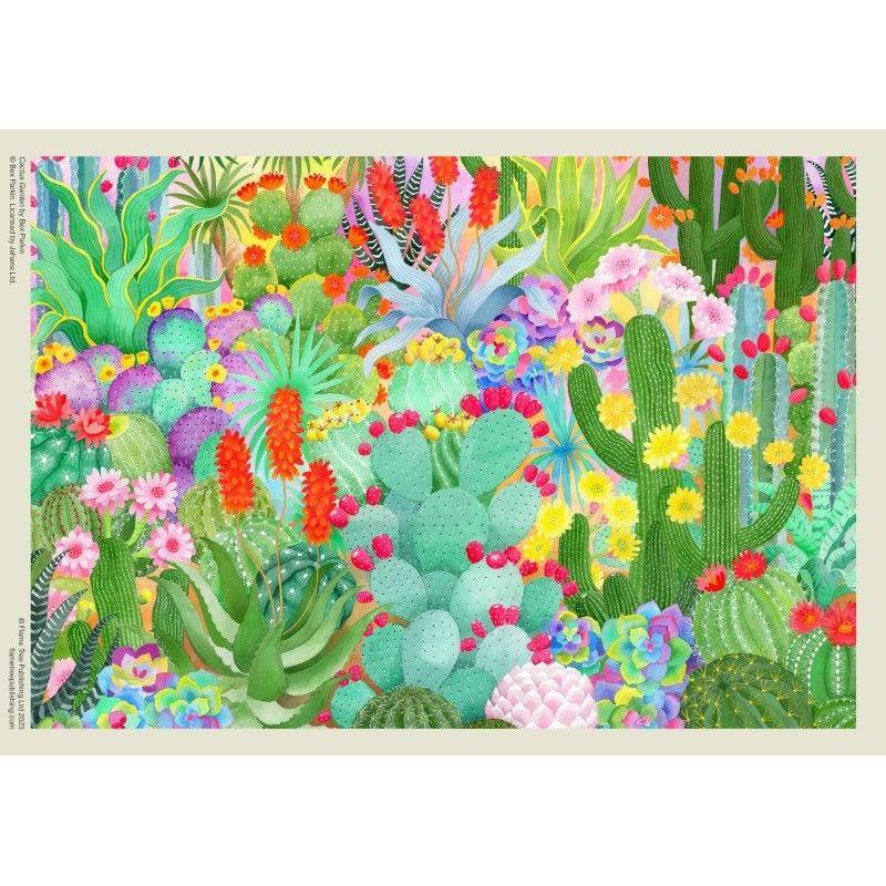 Cactus Garden by Bex Parkin 1000 Piece Jigsaw Puzzle Flame Tree