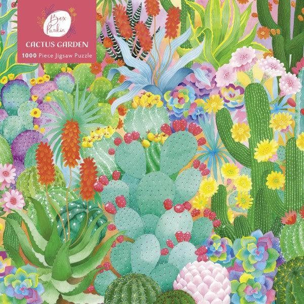 Cactus Garden by Bex Parkin 1000 Piece Jigsaw Puzzle Flame Tree