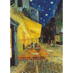Cafe Terrace at Night by Van Gogh 1000 Piece Jigsaw Puzzle Clementoni (ONLINE ORDER ONLY)