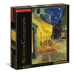 Cafe Terrace at Night by Van Gogh 1000 Piece Jigsaw Puzzle Clementoni (ONLINE ORDER ONLY)