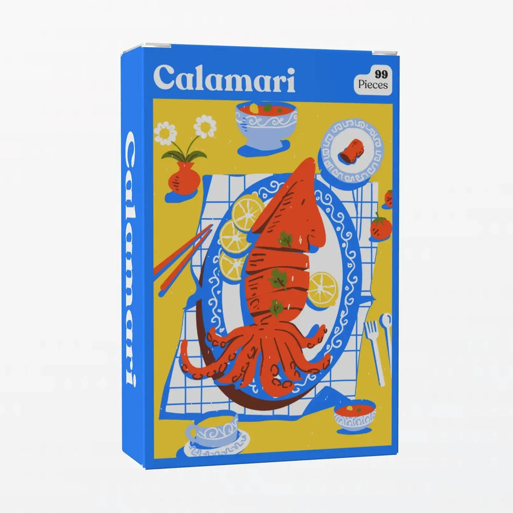 Calamari 99 Piece Mini Jigsaw Puzzle Puzzledly (ONLINE ORDER ONLY)