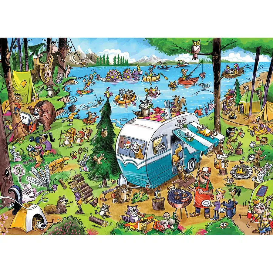 Call of the Wild Doodle Town 1000 Piece Jigsaw Puzzle Cobble Hill (ONLINE ORDER ONLY)