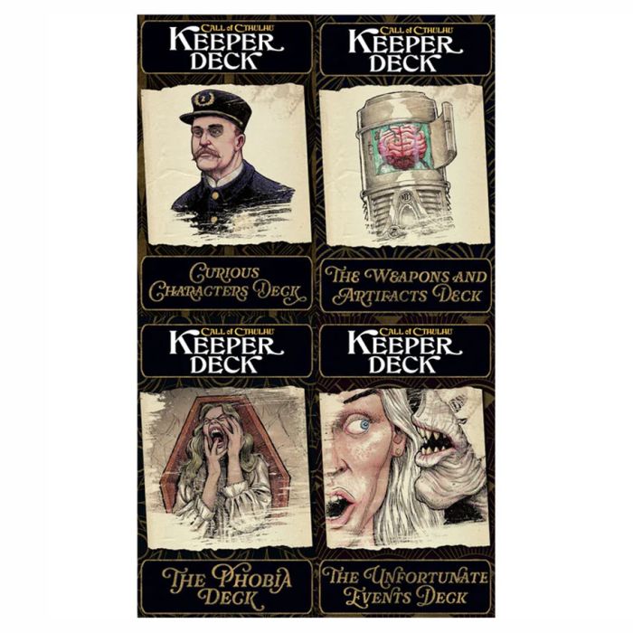 Call of Cthulhu: Keeper Decks 2nd Edition (ONLINE ORDER ONLY)