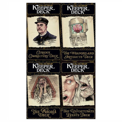 Call of Cthulhu: Keeper Decks 2nd Edition (ONLINE ORDER ONLY)