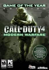 Call of Duty 4: Modern Warfare [Game of the Year Edition] - PC Games (Online Order Only)