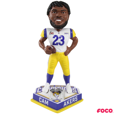 Los Angeles Rams Super Bowl LVI 56 Champions Bobbleheads (ONLINE ORDER ONLY)