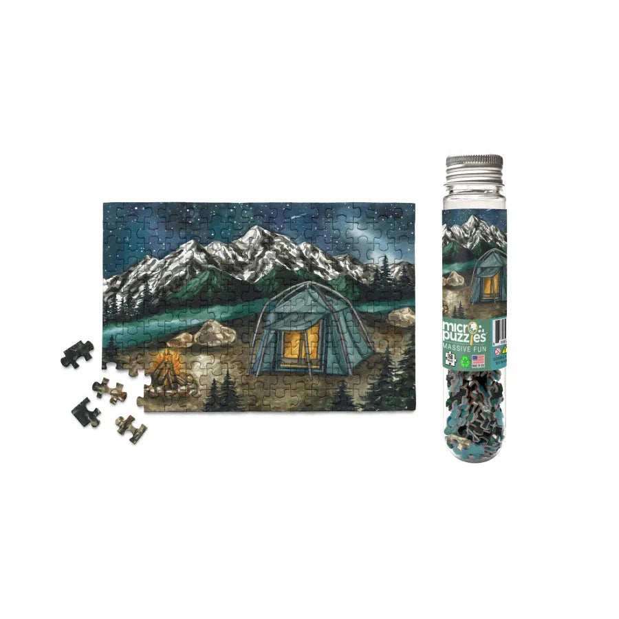 Camping in the Pacific Northwest 150 Piece Mini Jigsaw Puzzle Micro Puzzles (ONLINE ORDER ONLY)