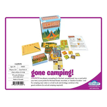 Campsite - Compete for the Best Camping Spots Game - Outset (ONLINE ORDER ONLY)