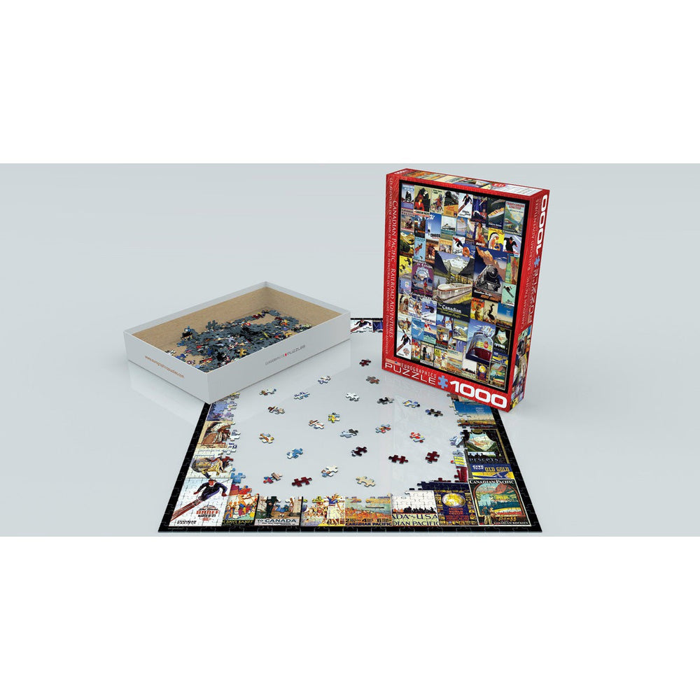 Canadian Pacific Railway Adventures 1000 Piece Jigsaw Puzzle Eurographics (ONLINE ORDER ONLY)