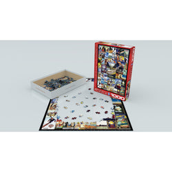 Canadian Pacific Railway Adventures 1000 Piece Jigsaw Puzzle Eurographics (ONLINE ORDER ONLY)