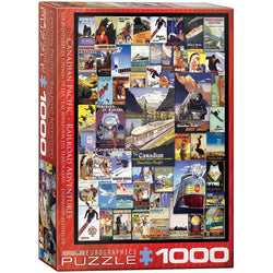 Canadian Pacific Railway Adventures 1000 Piece Jigsaw Puzzle Eurographics (ONLINE ORDER ONLY)