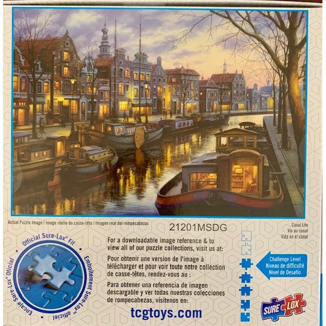Canal Life Romantic Holiday 1000 Piece Jigsaw Puzzle Sure Lox (ONLINE ORDER ONLY)
