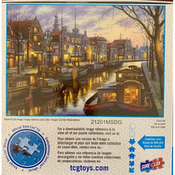 Canal Life Romantic Holiday 1000 Piece Jigsaw Puzzle Sure Lox (ONLINE ORDER ONLY)
