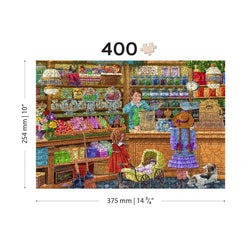 Candy Adventures 400 Piece Wood Jigsaw Puzzle Wooden City (ONLINE ORDER ONLY)