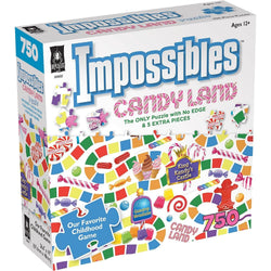 Candy Land Impossibles 750 Piece Jigsaw Puzzle BePuzzled (ONLINE ORDER ONLY)