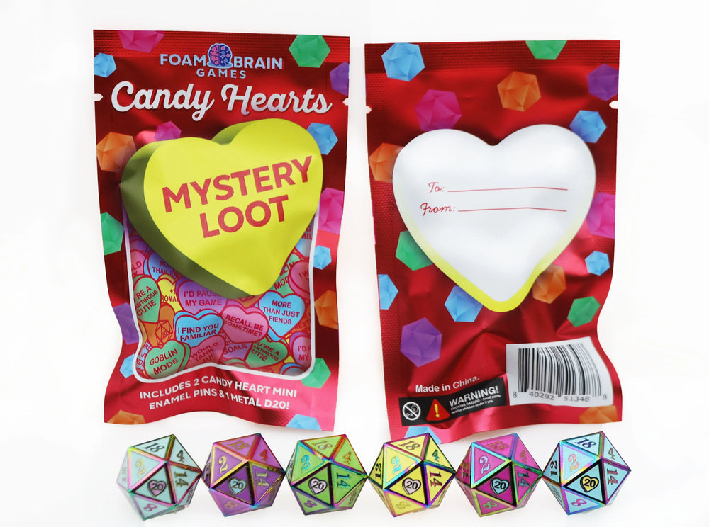 Mystery Loot Dice: Candy Hearts 3 (ONLINE ORDER ONLY)