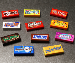 Candy Pack (Series 2) made using LEGO parts (Online Order Only)