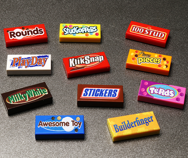 Candy Pack (Series 2) made using LEGO parts (Online Order Only)