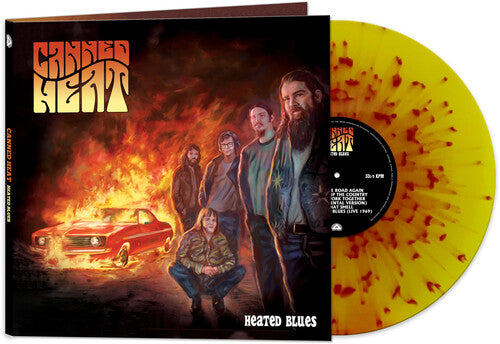 Heated Blues (red & Yellow Splatter) (Colored Vinyl, Red, Yellow, Gatefold LP Jacket, Remastered) [Vinyl]