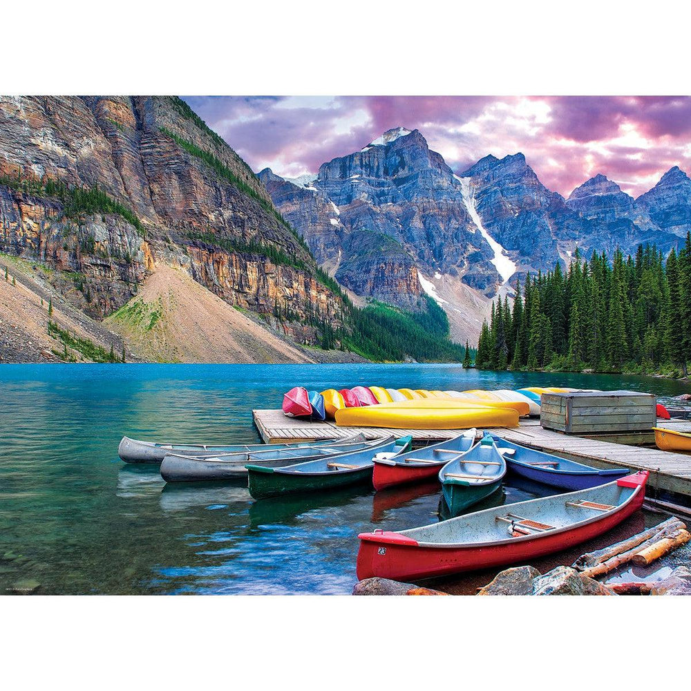 Canoes on the Lake 1000 Piece Jigsaw Puzzle Eurographics (ONLINE ORDER ONLY)