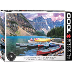 Canoes on the Lake 1000 Piece Jigsaw Puzzle Eurographics (ONLINE ORDER ONLY)