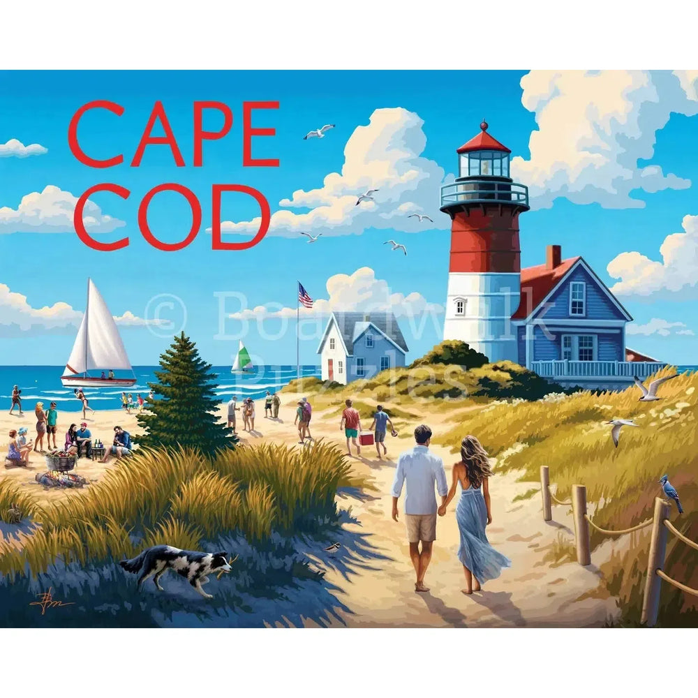 Cape Cod 210 Piece Jigsaw Puzzle Boardwalk (ONLINE ORDER ONLY)